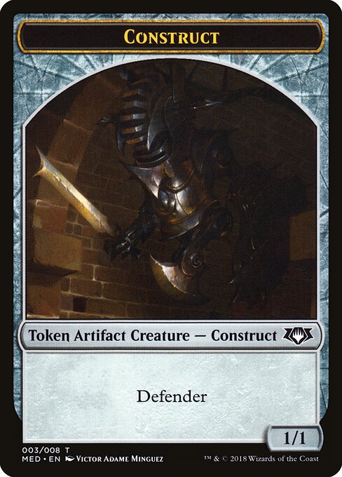 Construct — Mythic Edition Tokens G3
