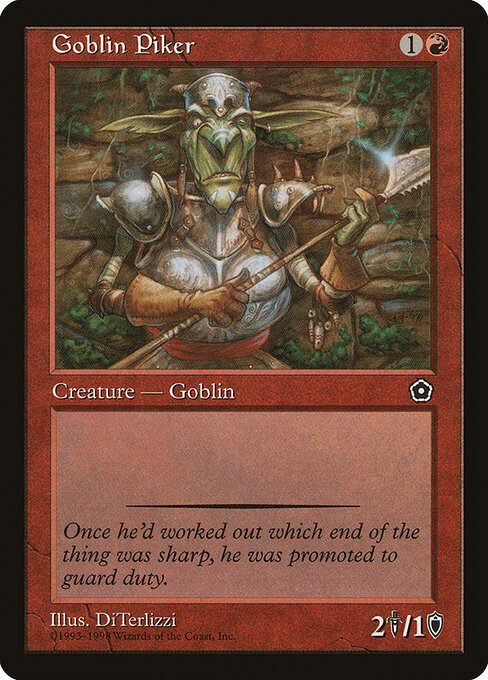 Goblin Piqueiro — Portal Second Age 102