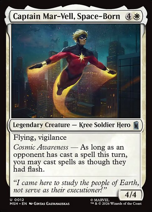 Captain Mar-Vell, Space-Born — Marvel Super Heroes 12