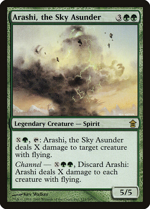 Arashi, o Céu em Pedaços — Saviors of Kamigawa 121