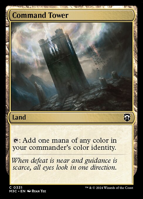 Torre de Comando — Modern Horizons 3 Commander 331