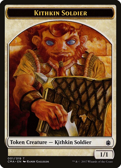Kithkin Soldier — Commander Anthology Tokens 1