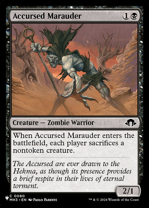 Saqueador Amaldiçoado — The List MH3-80