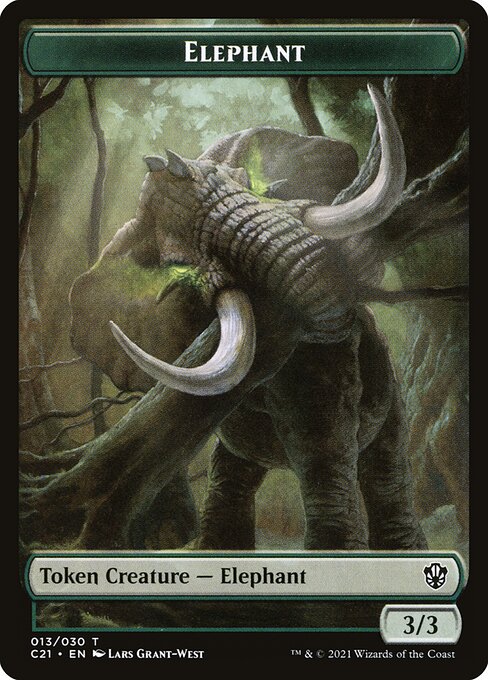 Elephant — Commander 2021 Tokens 13
