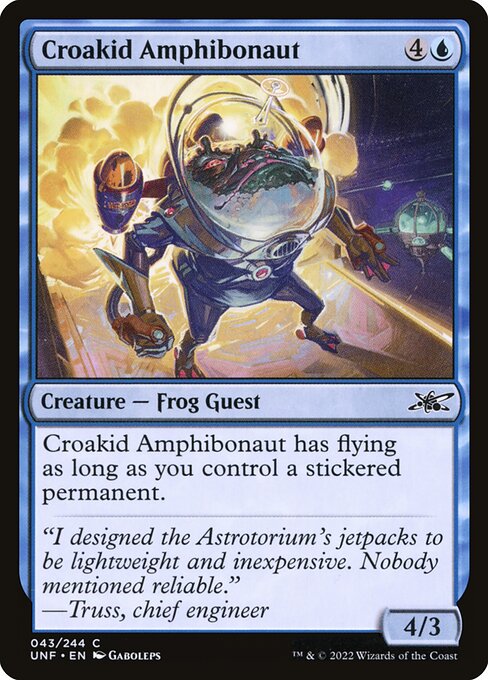 Croakid Amphibonaut — Unfinity 43
