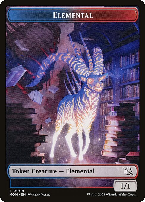 Elemental — March of the Machine Tokens 9