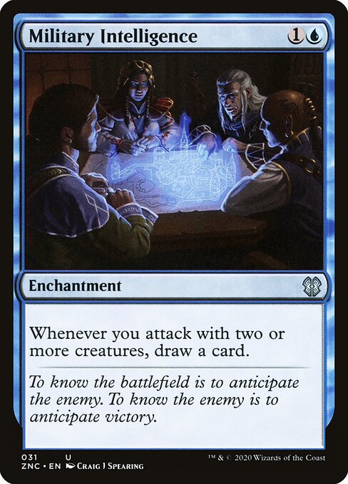 Inteligência Militar — Zendikar Rising Commander 31