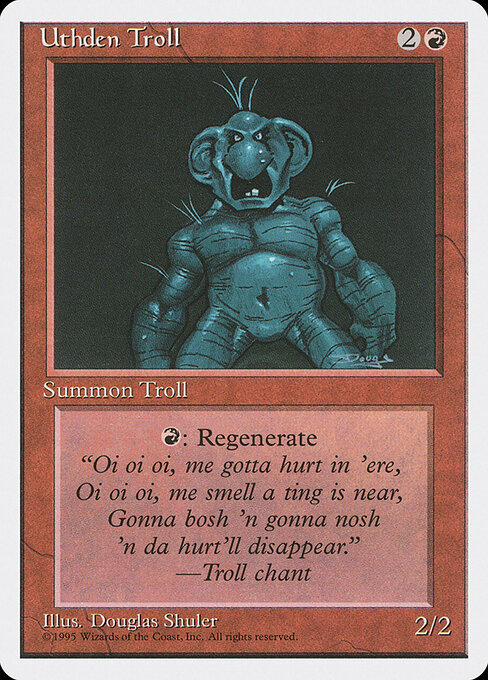 Trol de Uthden — Fourth Edition 228