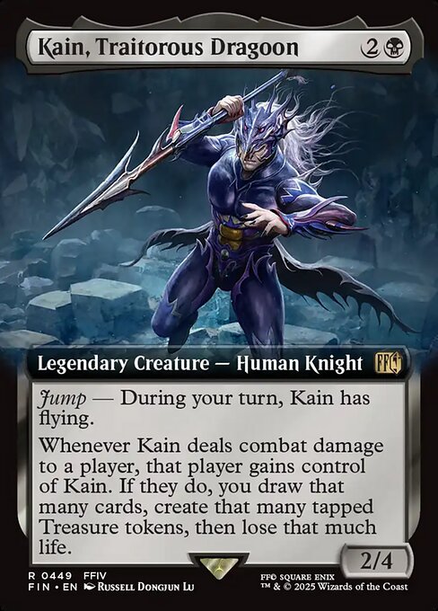 Kain, Traitorous Dragoon — Final Fantasy 449