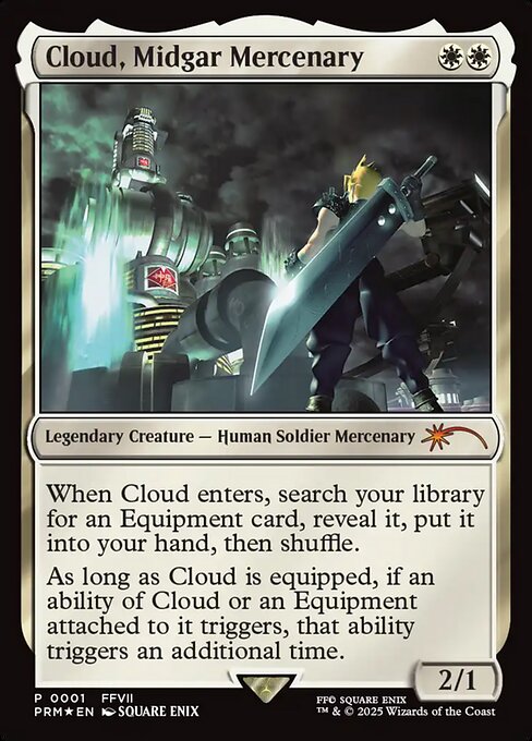 Cloud, Midgar Mercenary — Media and Collaboration Promos 2025-21
