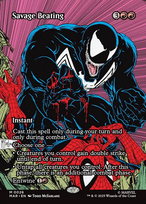 Espancamento Selvagem — Marvel Universe 26