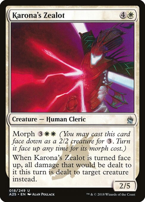Zelote de Karona — Masters 25 18