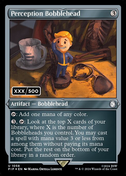 Perception Bobblehead — Fallout 1058