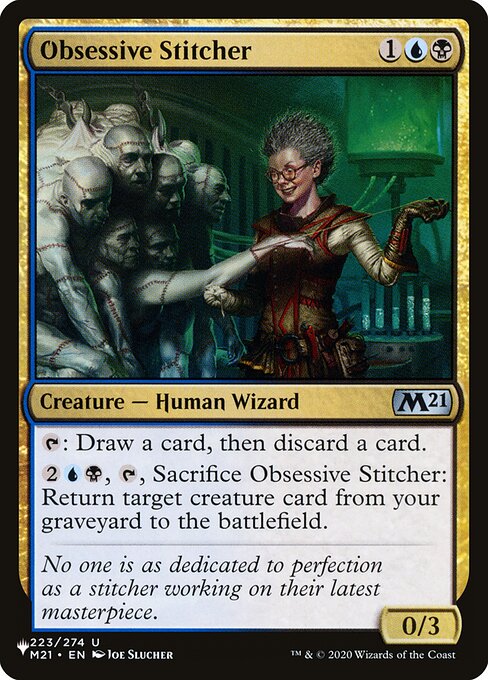 Suturadora Obsessiva — The List M21-223