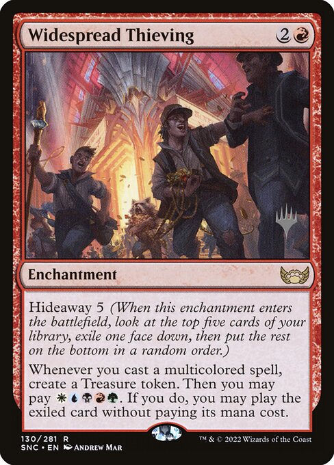 Roubo Generalizado — Streets of New Capenna Promos 130p