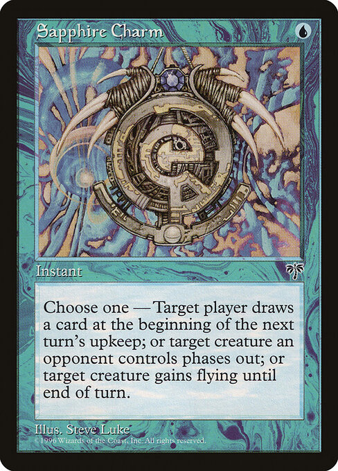 Medalhão de Safira — Mirage 89