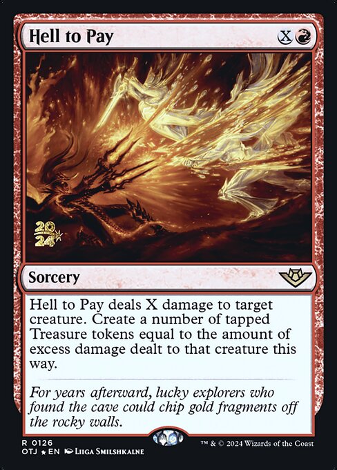 Pagamento Infernal — Outlaws of Thunder Junction Promos 126s