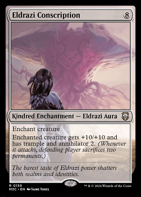 Conscrição dos Eldrazi — Modern Horizons 3 Commander 155