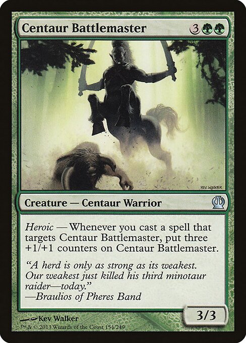 Centauro Mestre de Batalhas — Theros 154