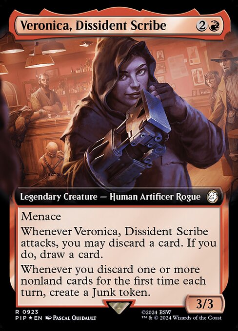 Veronica, Dissident Scribe — Fallout 923