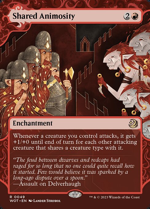 Animosidade Compartilhada — Wilds of Eldraine: Enchanting Tales 49