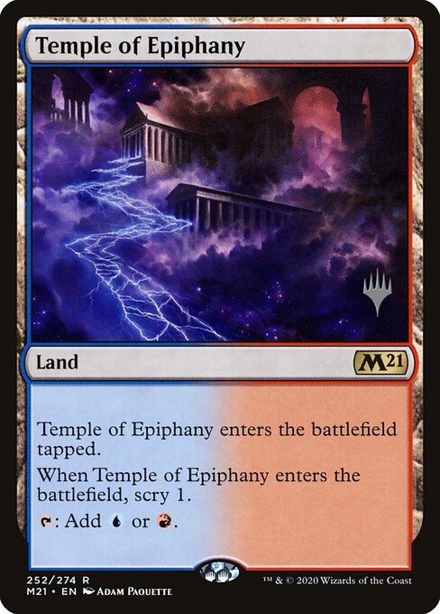 Templo da Epifania — Core Set 2021 Promos 252p