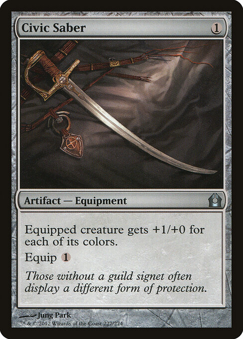 Sabre Cívico — Return to Ravnica 227