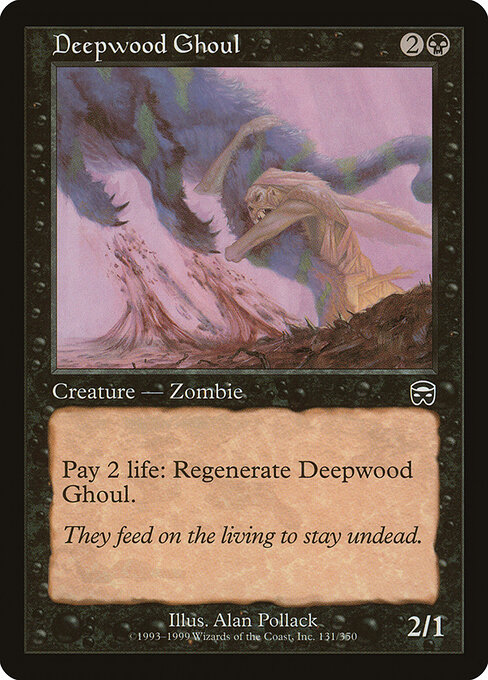 Carniçal de Deepwood — Mercadian Masques 131