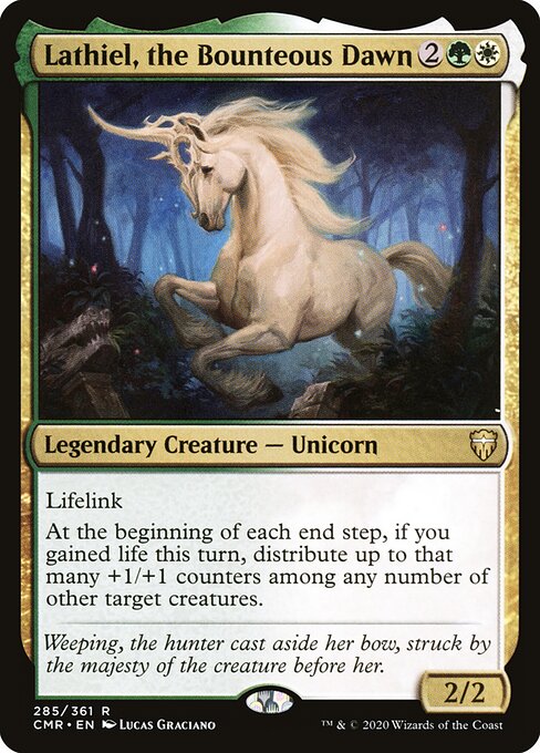 Lathiel, a Aurora Generosa — Commander Legends 285