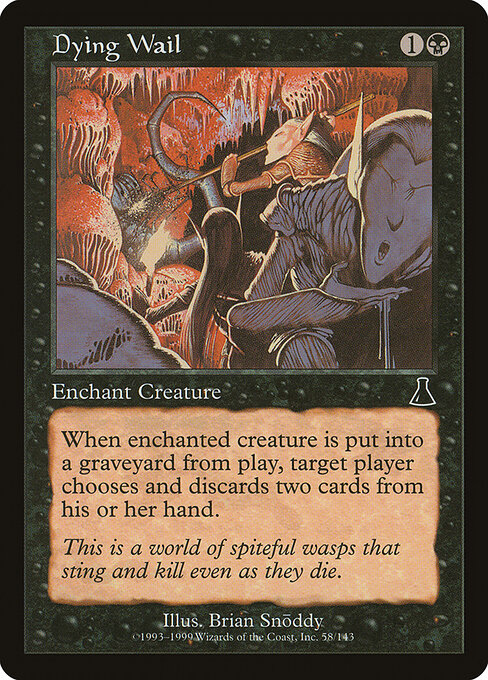 Lamento Agonizante — Urza's Destiny 58