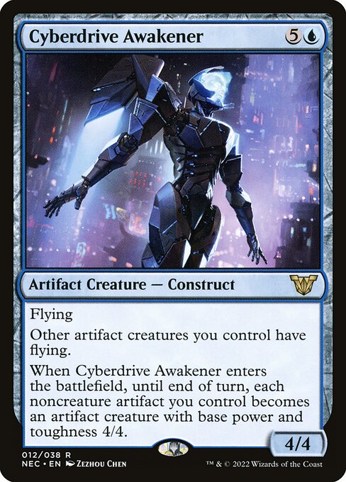 Despertador da Ciberpropulsão — Neon Dynasty Commander 12