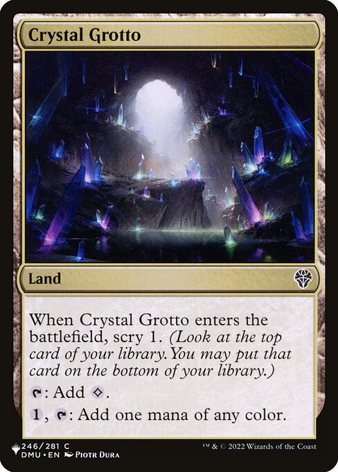 Gruta dos Cristais — The List DMU-246
