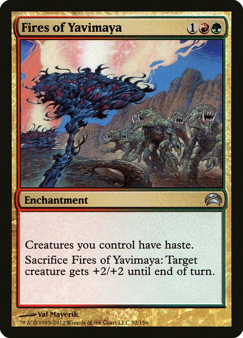 Fogos de Yavimaya — Planechase 2012 92