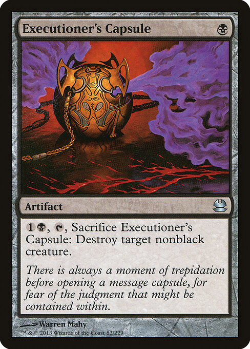 Cápsula do Executor — Modern Masters 83
