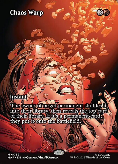 Distorção Caótica — Marvel Universe 69