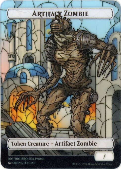Artifact Zombie — The Brothers' War Southeast Asia Tokens 3