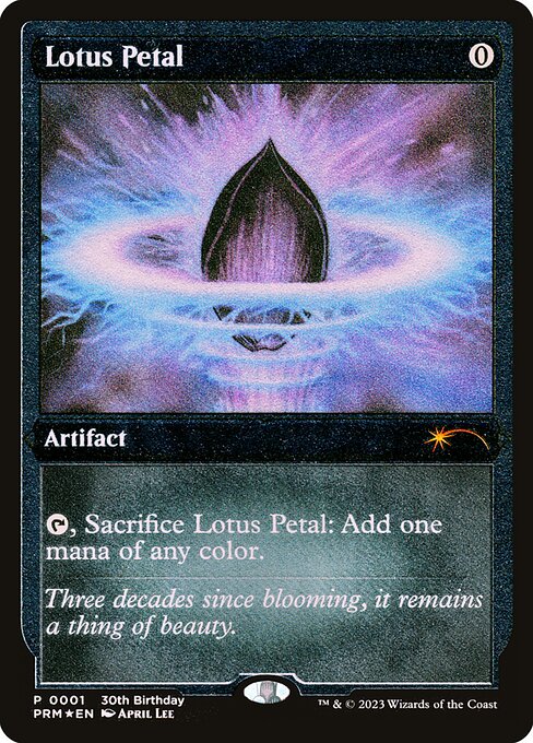 Pétala de Lótus — 30th Anniversary Misc Promos 2