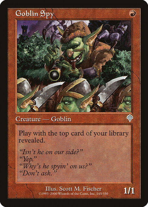 Espião Goblin — Invasion 145