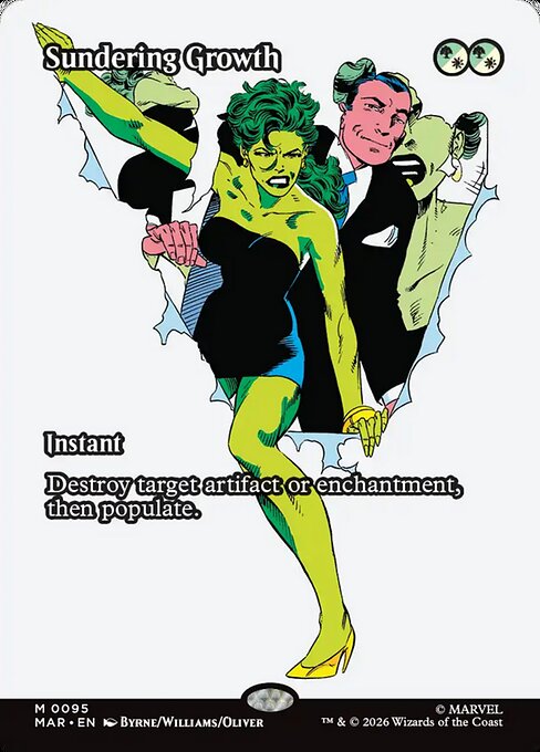 Crescimento Despedaçador — Marvel Universe 95