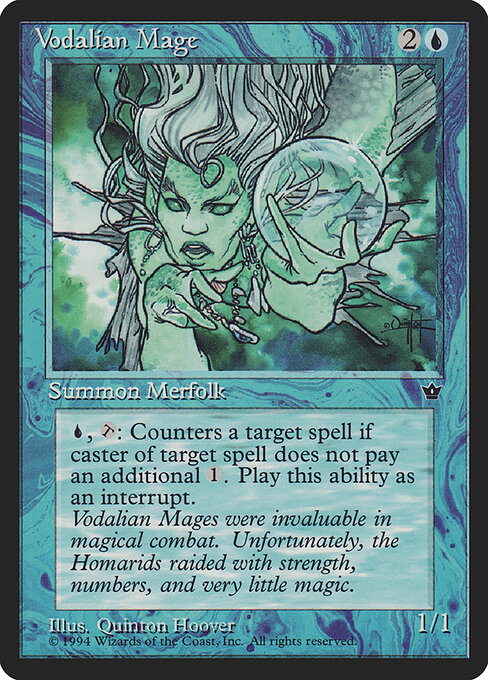 Vodalian Mage — Fallen Empires 30c