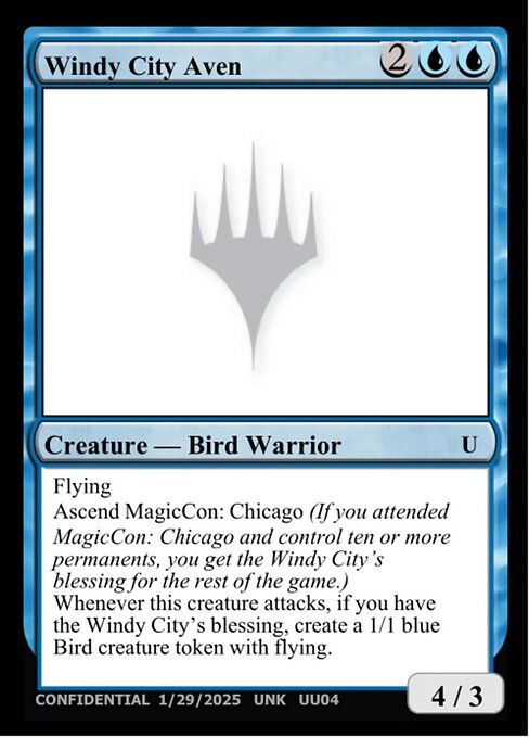 Windy City Aven — Unknown Event UU04a
