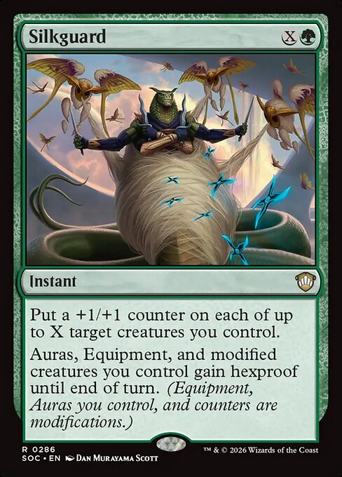 Proteção da Seda — Secrets of Strixhaven Commander 286