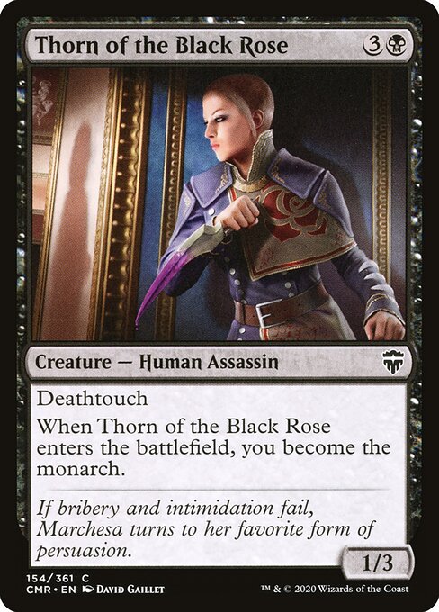Espinho da Rosa Negra — Commander Legends 154