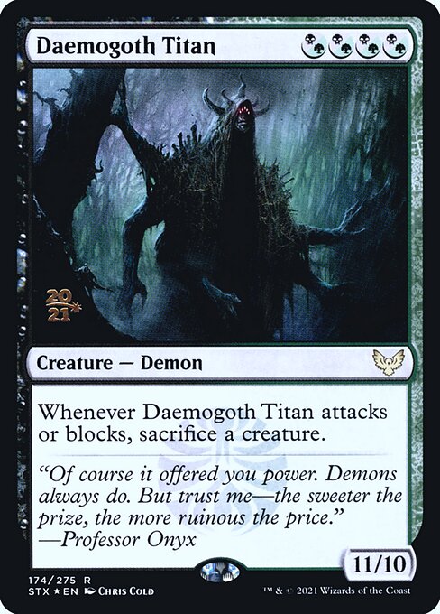 Titã Demogodo — Strixhaven: School of Mages Promos 174s