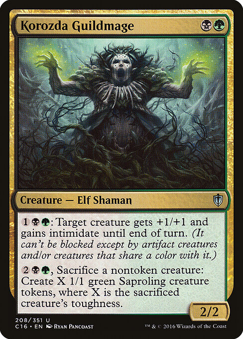 Mago de Guilda de Korozda — Commander 2016 208
