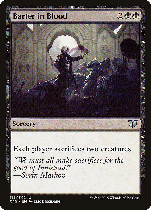 Escambo de Sangue — Commander 2015 115