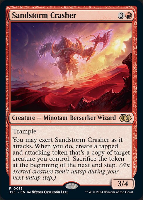 Sandstorm Crasher — Foundations Jumpstart 18