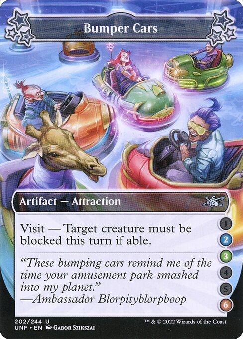 Bumper Cars — Unfinity 202a