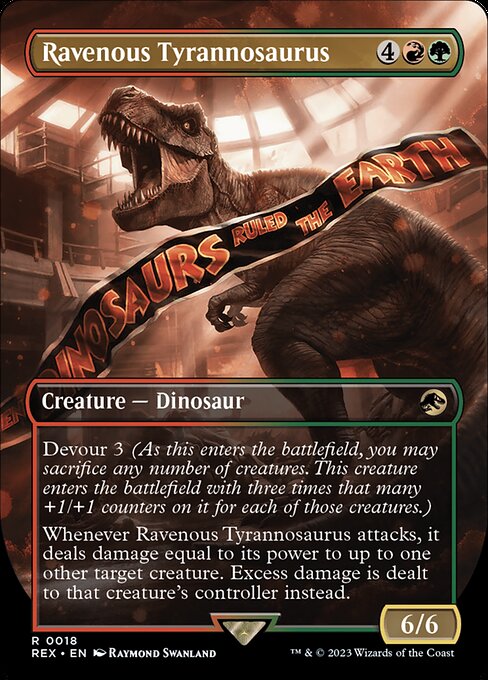 Tiranossauro Voraz — Jurassic World Collection 18