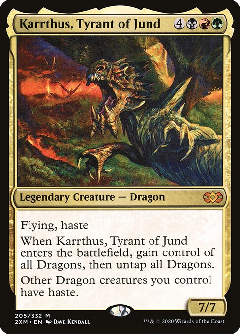 Karrthus, Tirano de Jund — Double Masters 205